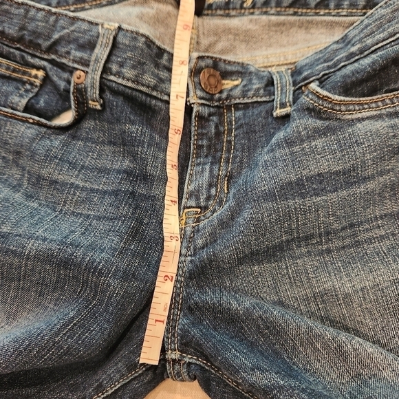 Gap Jeans midrise y2k skinny dark wash womens size 10 - Picture 5 of 9